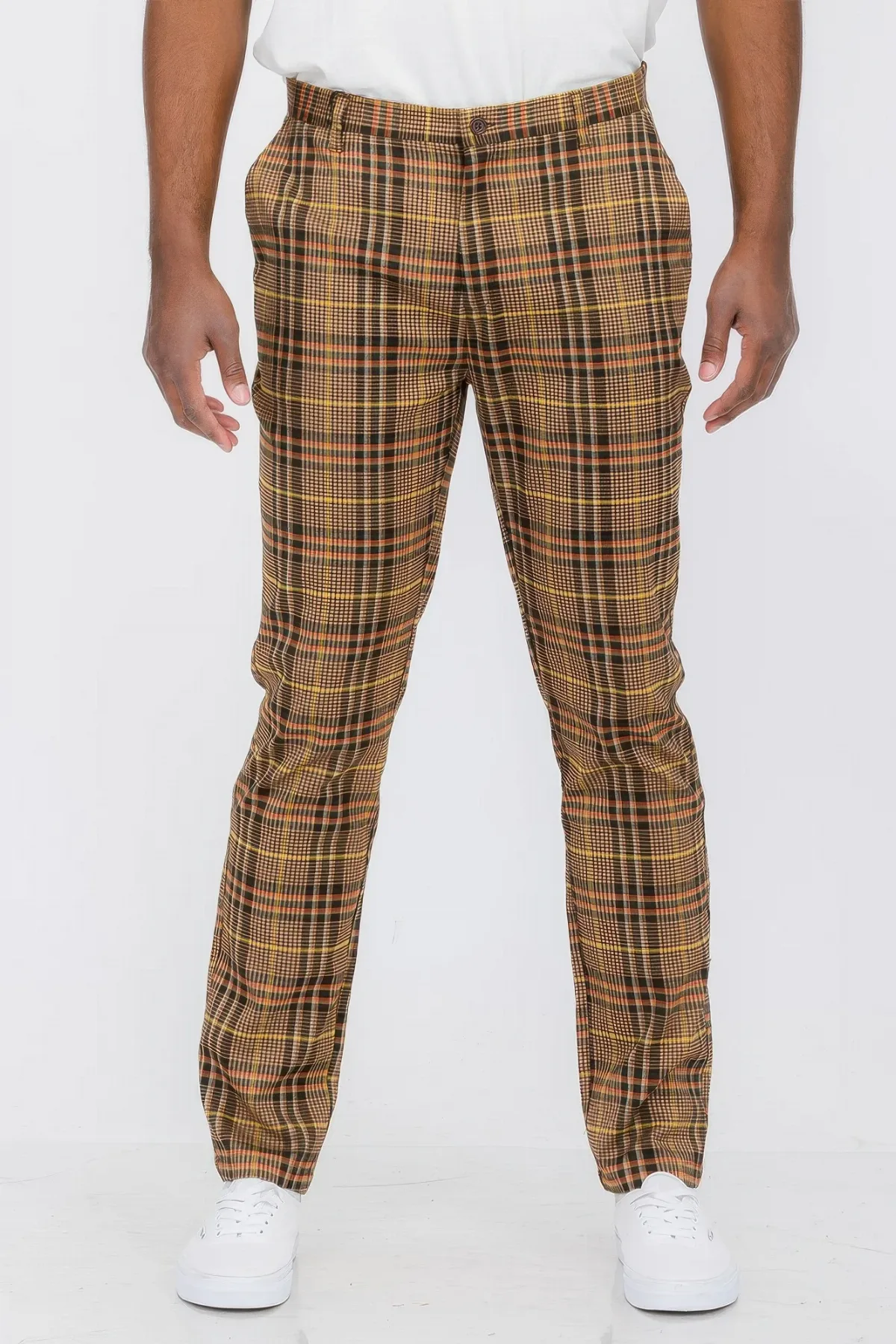 Plaid Trouser Pants by TRUEDAMES