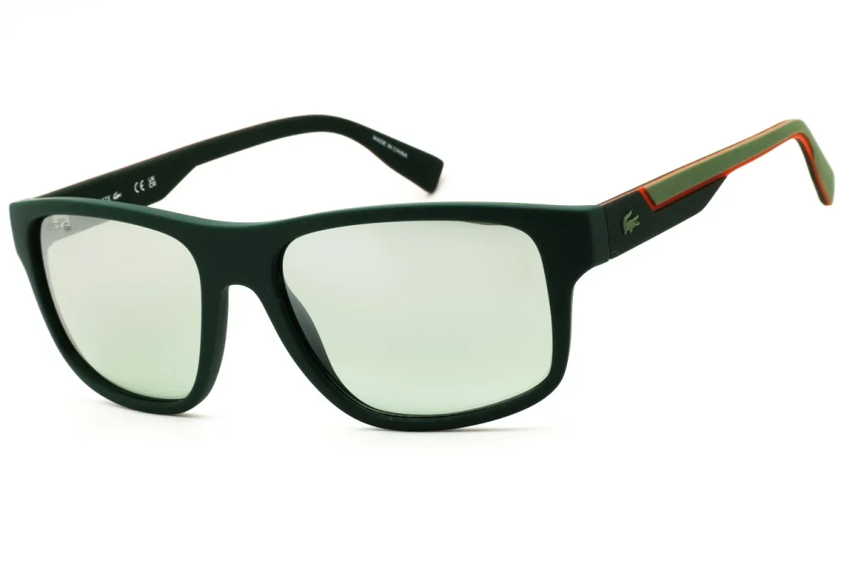 L6057S 301 Matte Green/Green by Lacoste