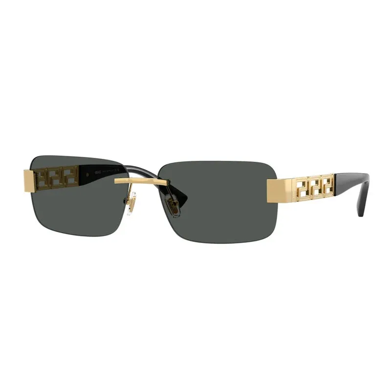 VE2298 100287 Gold/Dark Grey by Versace