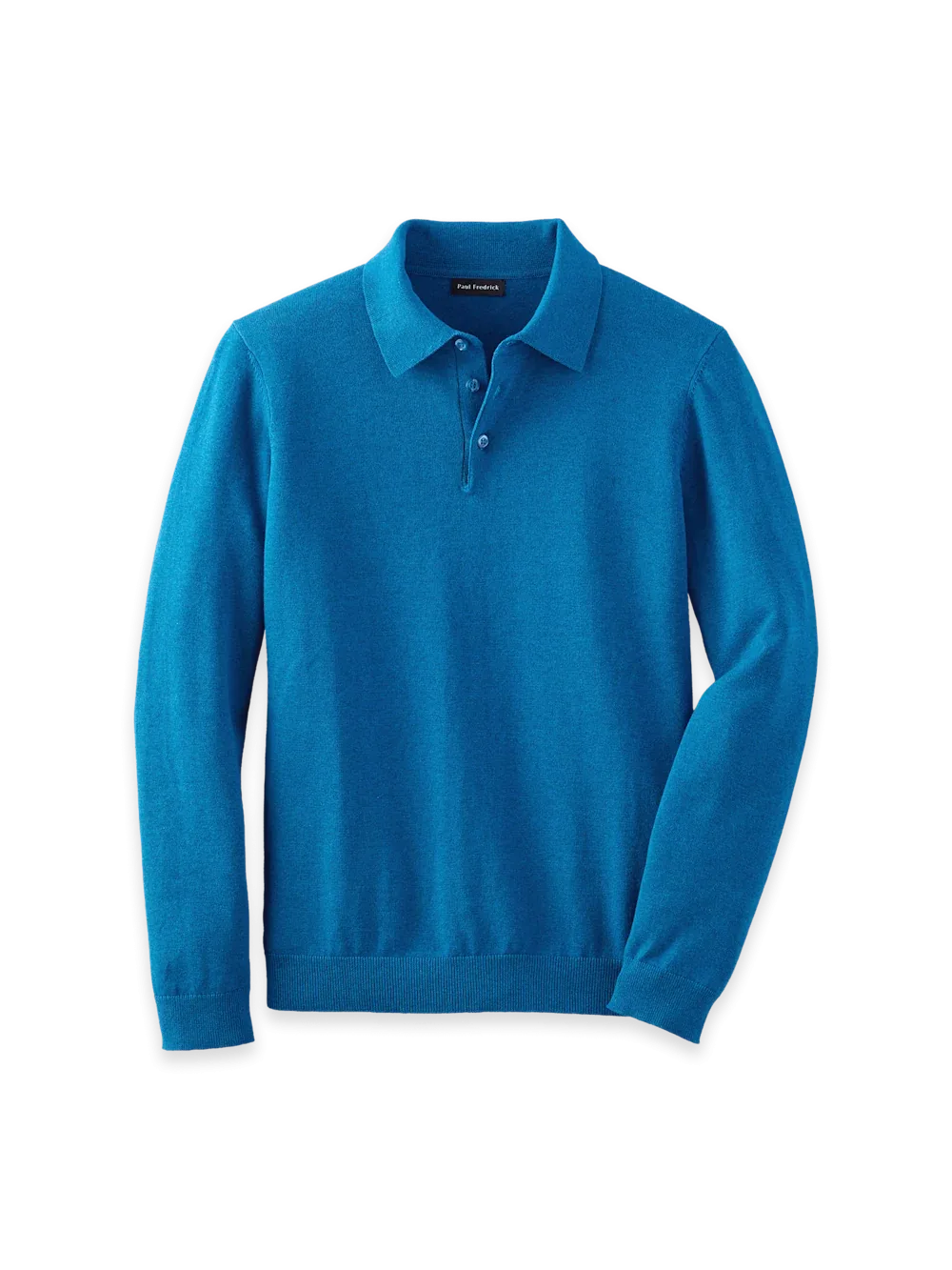 Supima Cotton Three Button Polo by Paul Fredrick