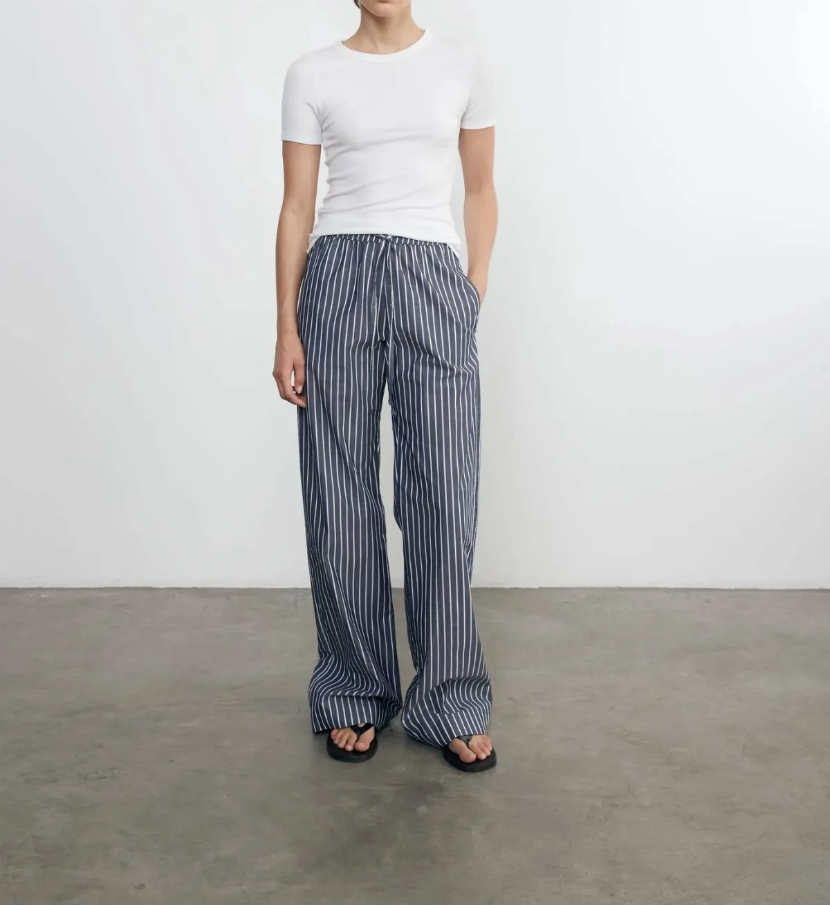 Poplin Resort Pant by Enza Costa