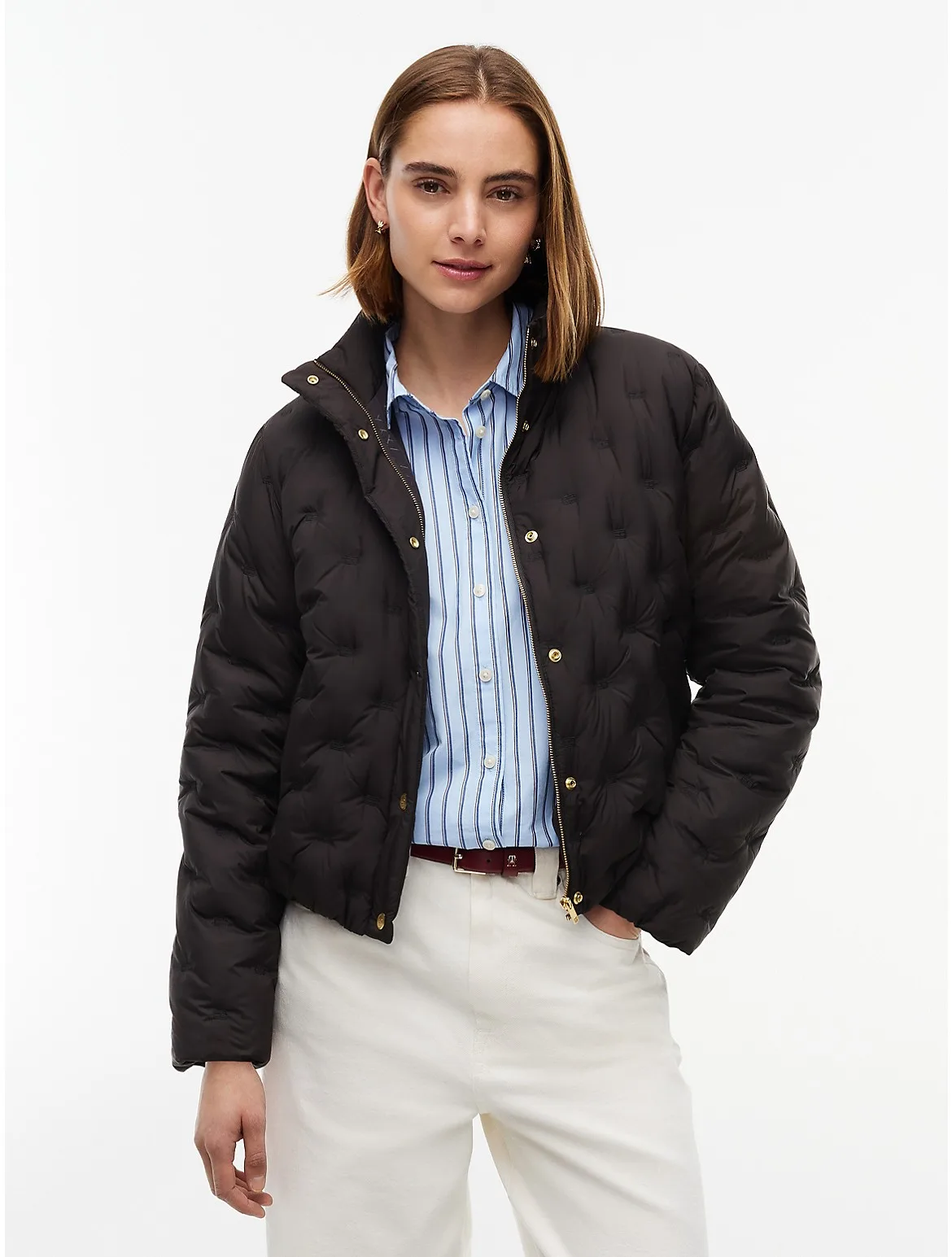 Water-Repellent Quilted Down Jacket by Tommy Hilfiger