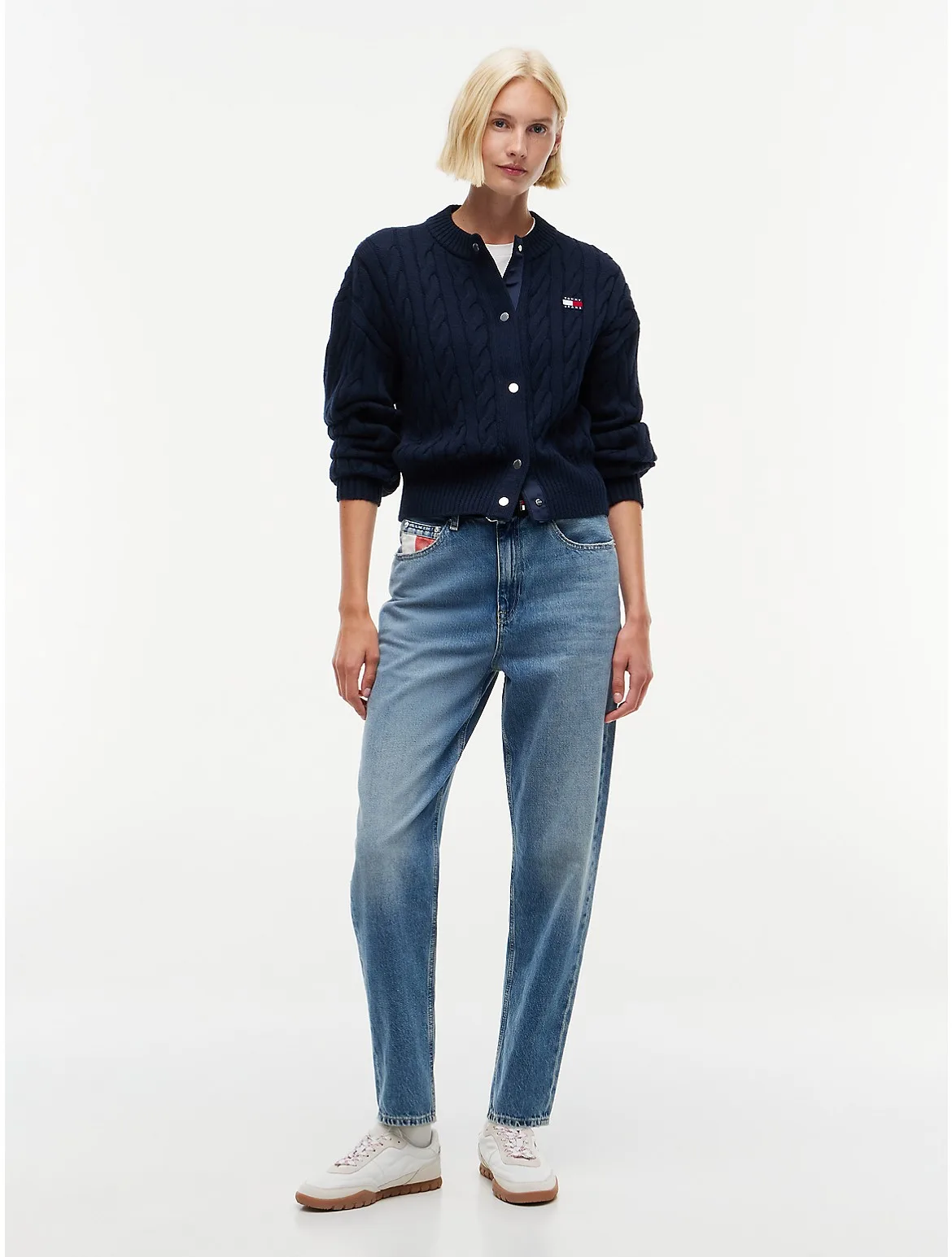 Tommy Jeans High-Rise Tapered Jean by Tommy Hilfiger