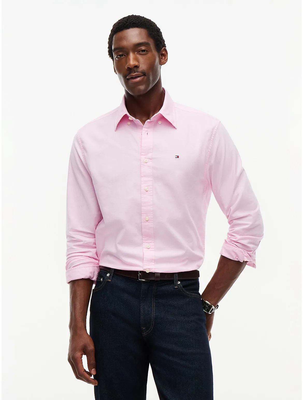 Regular Fit Oxford Shirt by Tommy Hilfiger