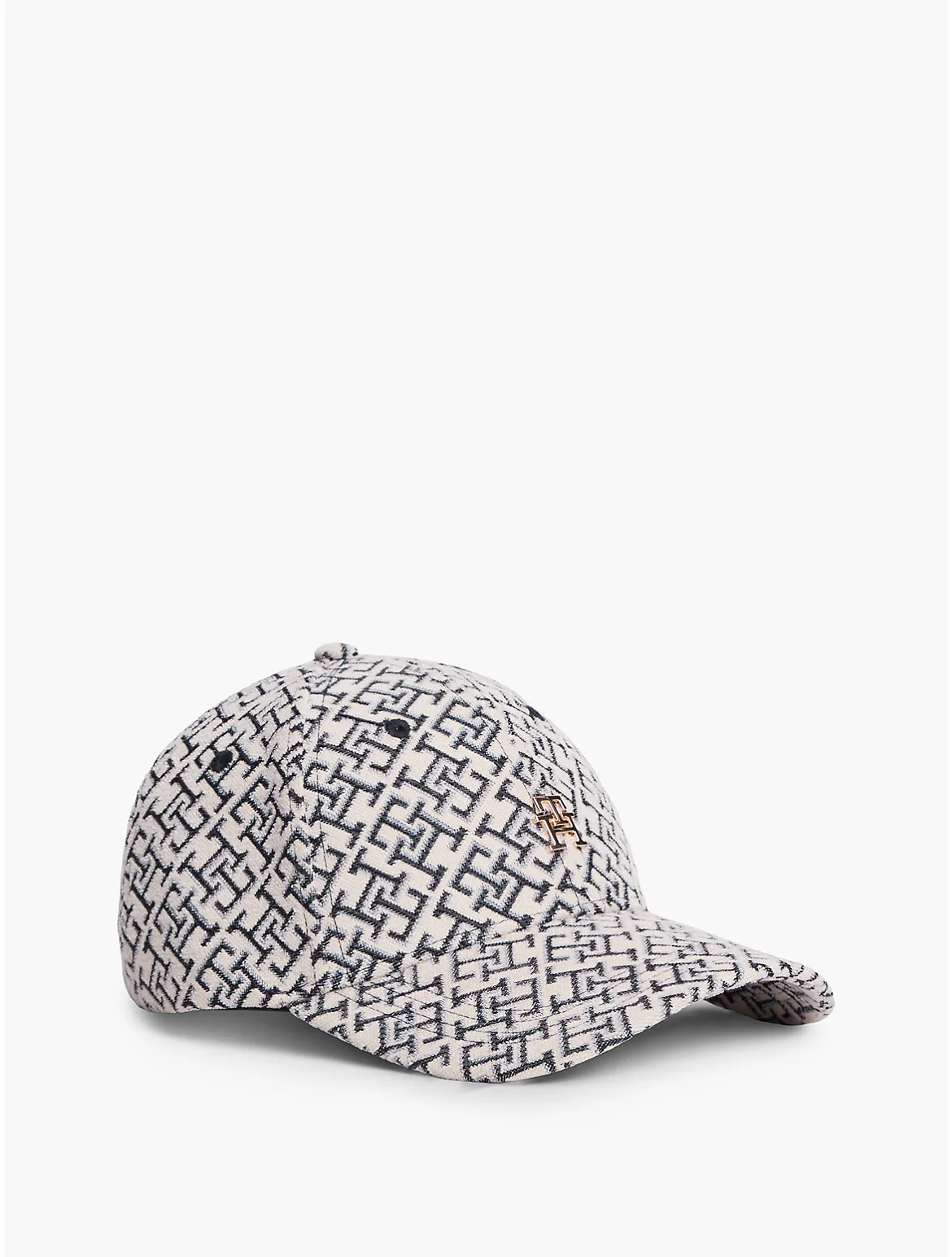Jacquard Monogram Baseball Cap by Tommy Hilfiger
