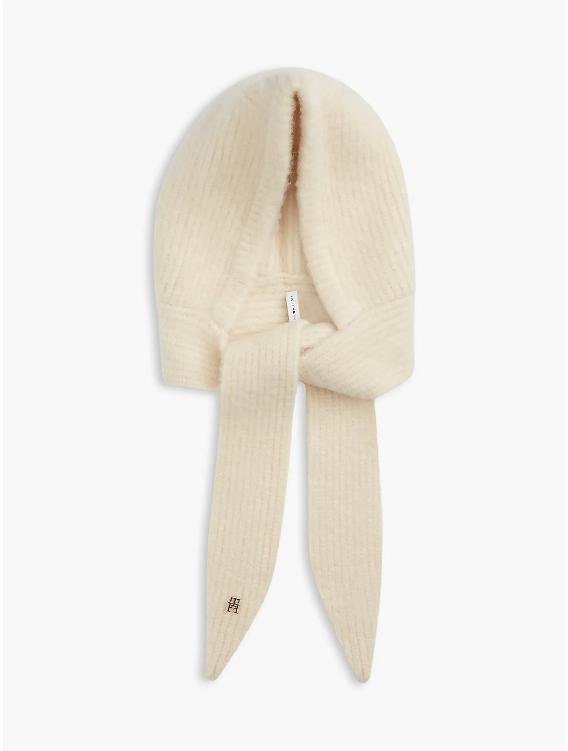 Monogram Logo Knit Hood by Tommy Hilfiger