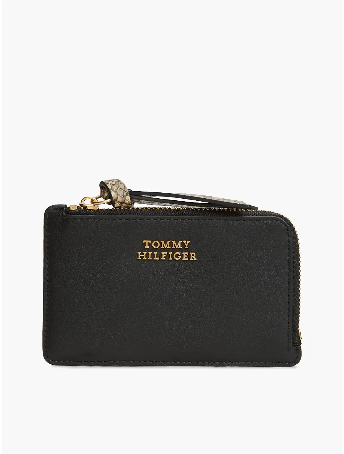 Smooth Leather Card Holder by Tommy Hilfiger