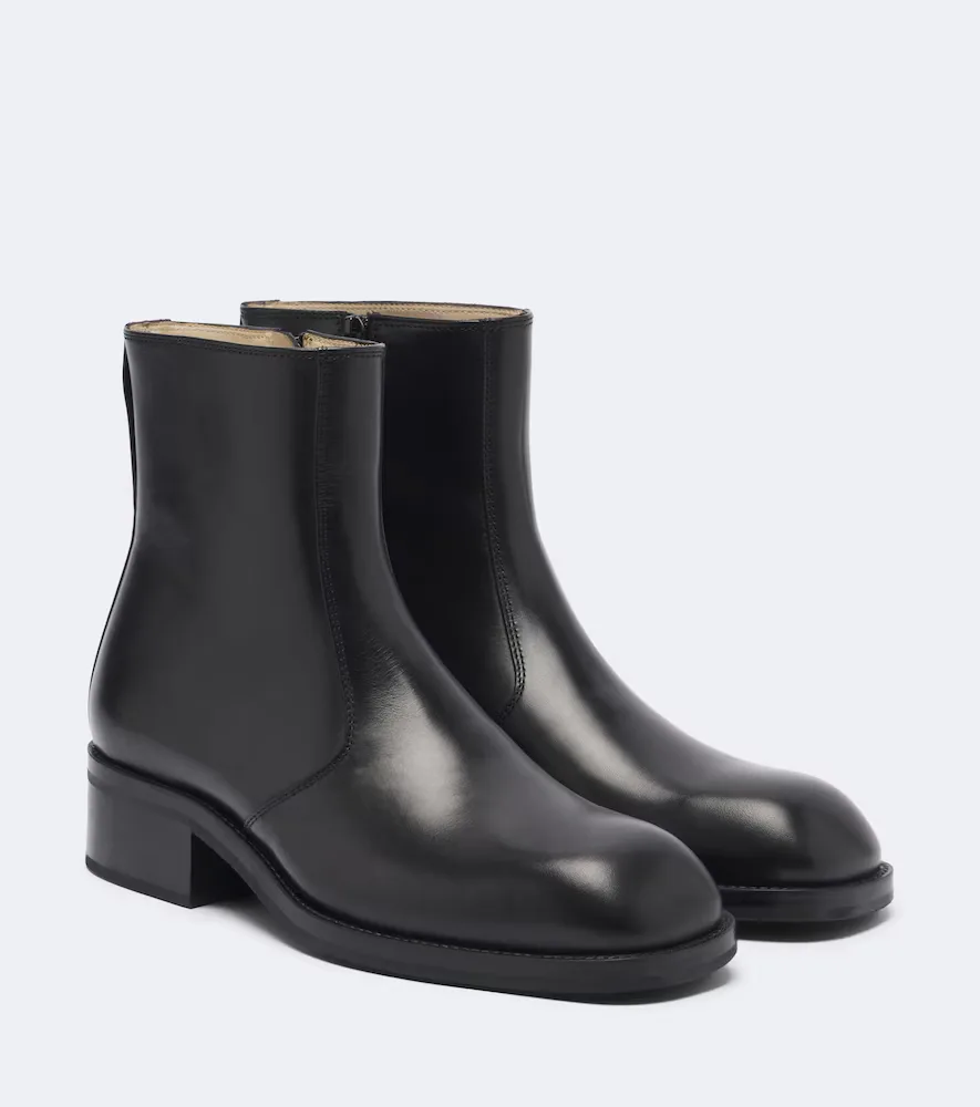 Leather Ankle Boots