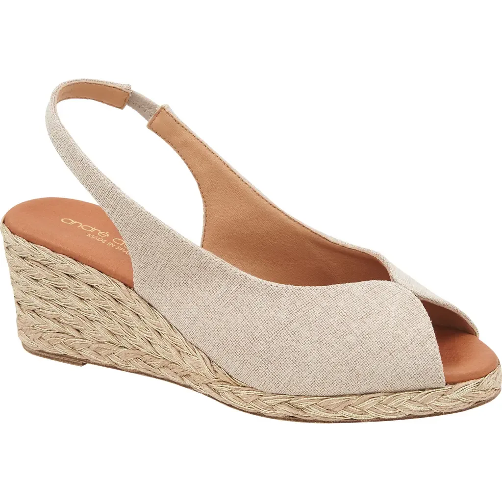 Audrey Espadrille Wedge Sandal by André Assous