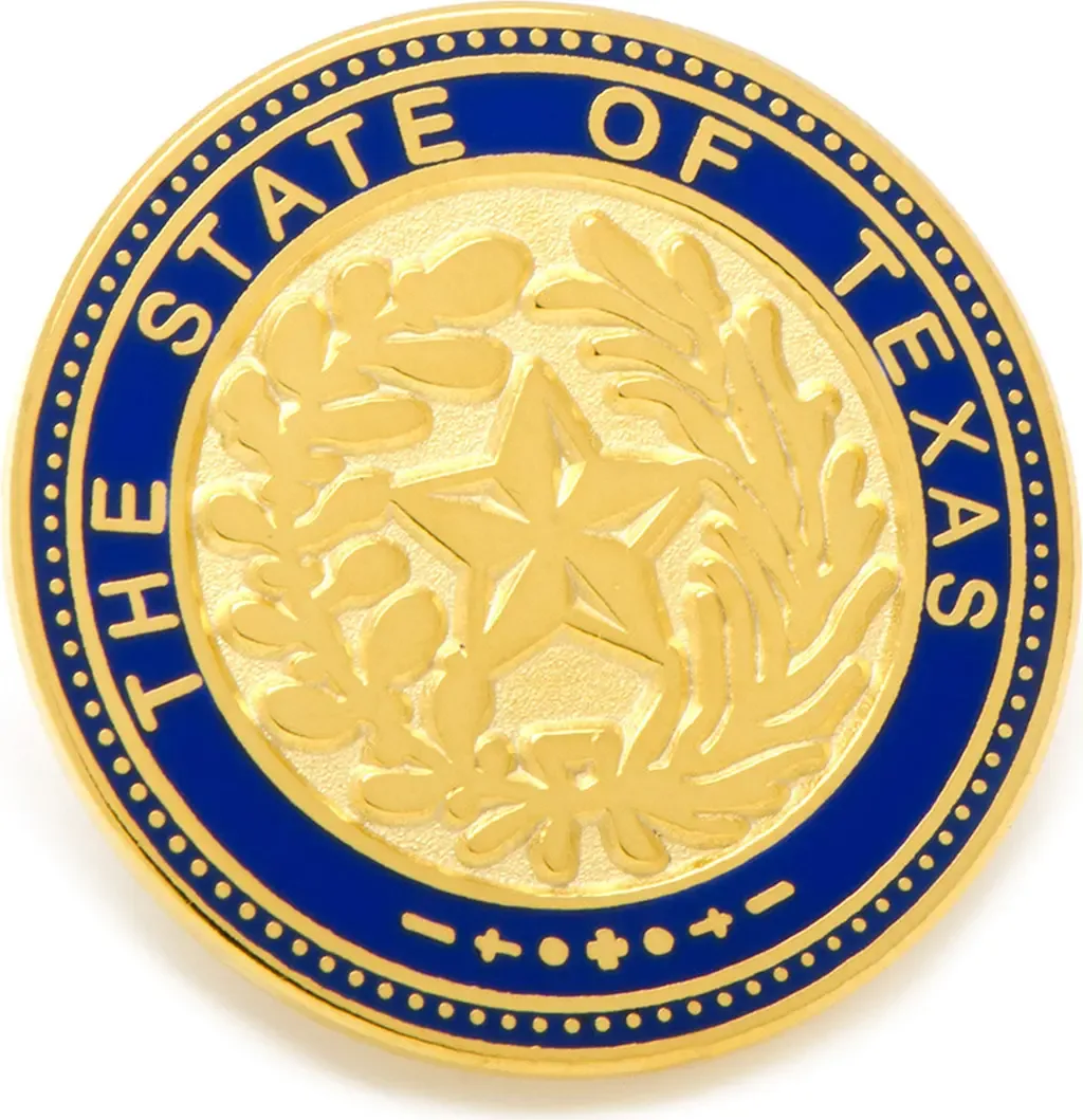 State of Texas Seal Lapel Pin by Cufflinks, Inc.