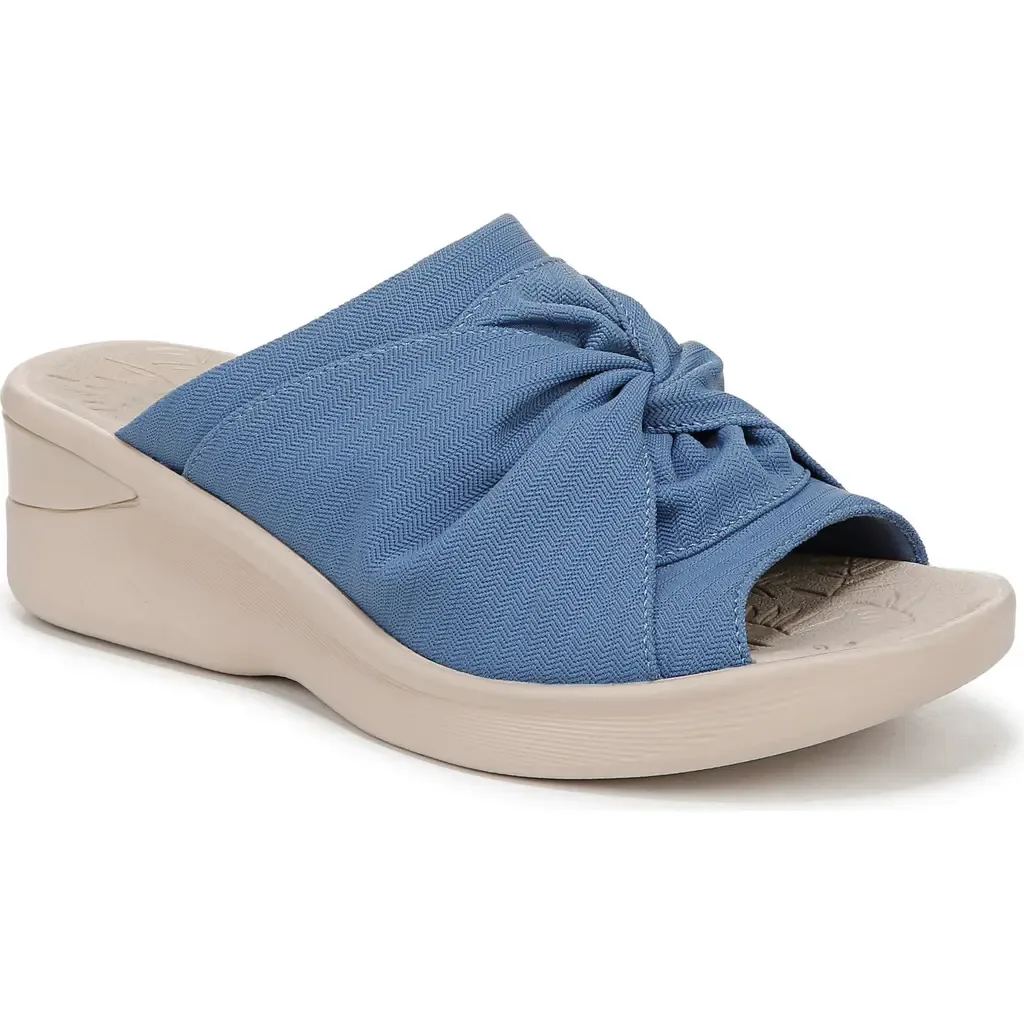 Smile 3 Open Toe Wedge Slide Sandal - Wide Width Available by LifeStride