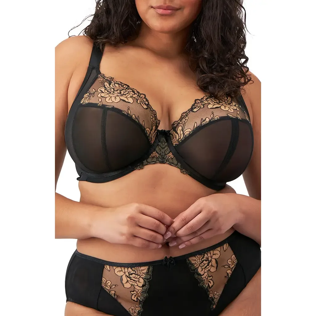 Teagan Full Figure Underwire Plunge Bra by Elomi