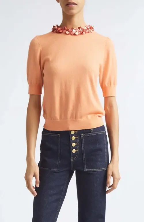 Jude Embellished Wool Sweater by Ulla Johnson