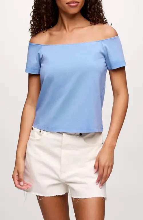 Ease Off the Shoulder Top by nuuds