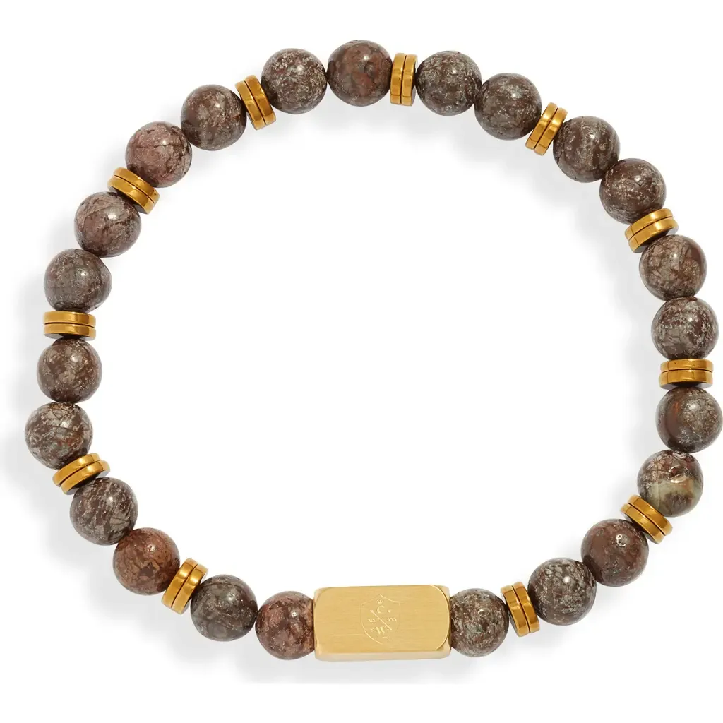Stone Beaded Bracelet by CLIFTON WILSON