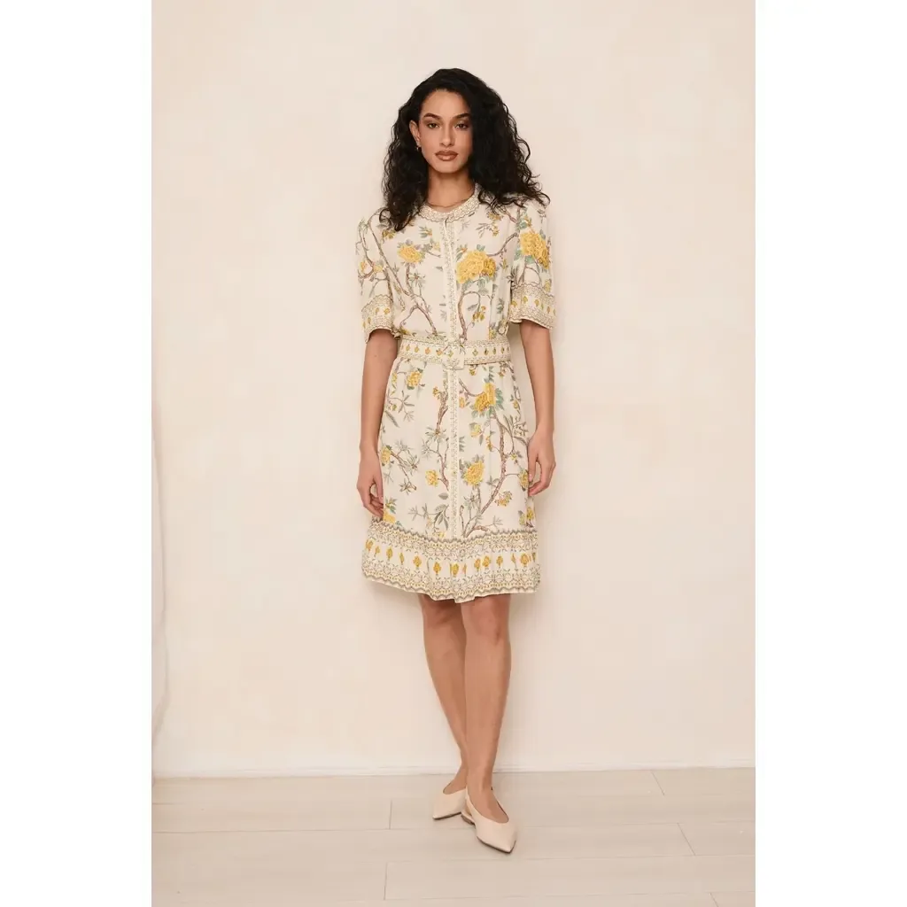 Everly Yellow Dress by RAISHMA