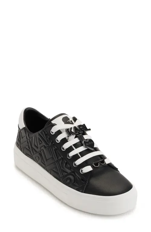 Cate Pin Logo Sneaker by KARL LAGERFELD PARIS