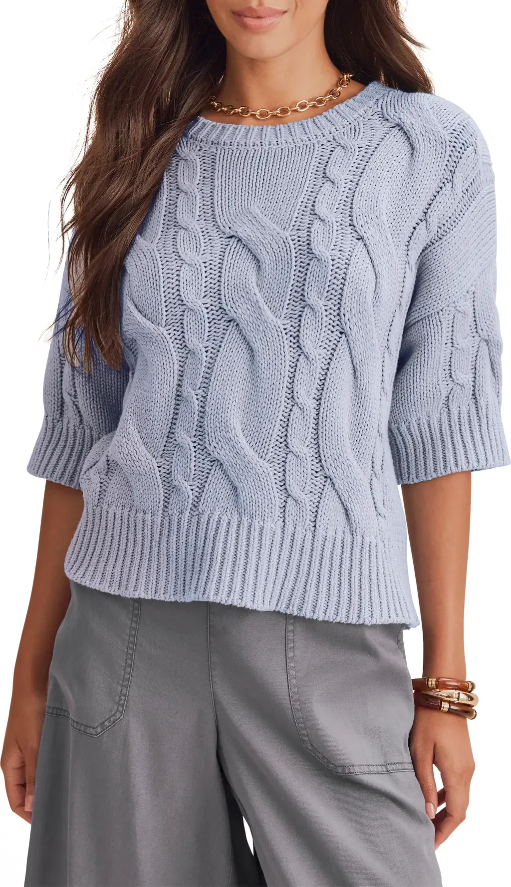 Rhiannon Cable Knit Sweater