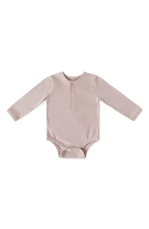 Essentials Long Sleeve Organic Cotton Bodysuit by Pehr