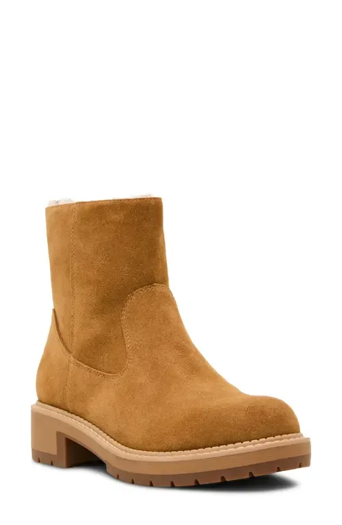 Nappa Waterproof Suede Bootie by Blondo