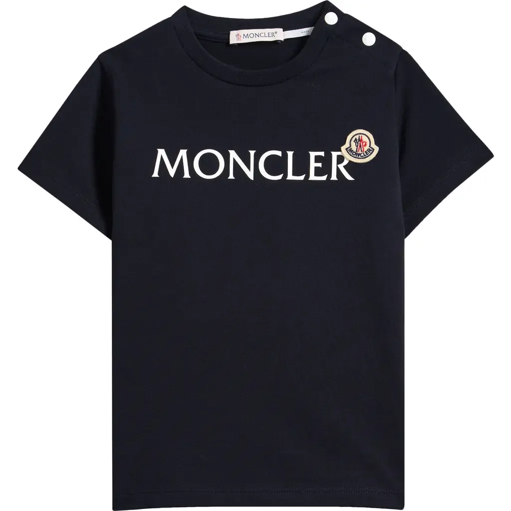 Logo Patch Graphic T-Shirt by Moncler