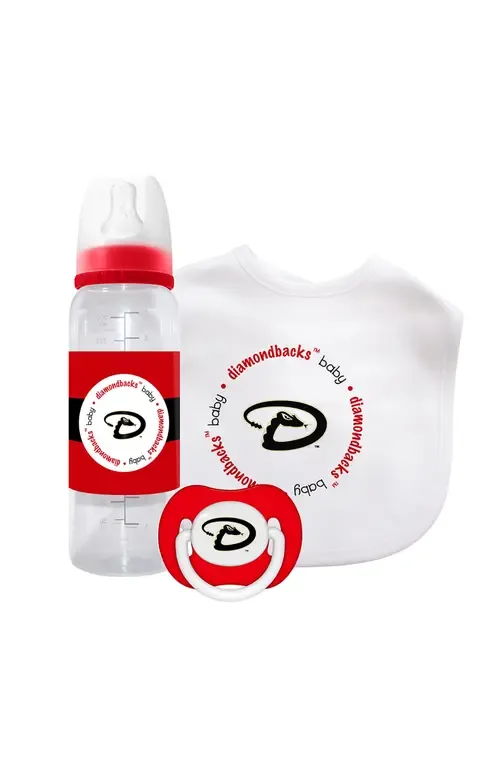 Arizona Diamondbacks 3-Piece Gift Set by BABY FANATIC