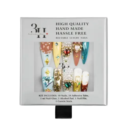 Majestic Fantasy Luxury Handmade Press on Nails by 3H Nails