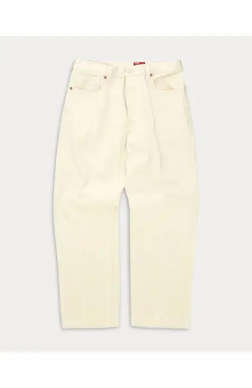 914 Leo 29 Japanese Selvedge Five-Pocket High-Waist Bull Denim Pants by Fortela