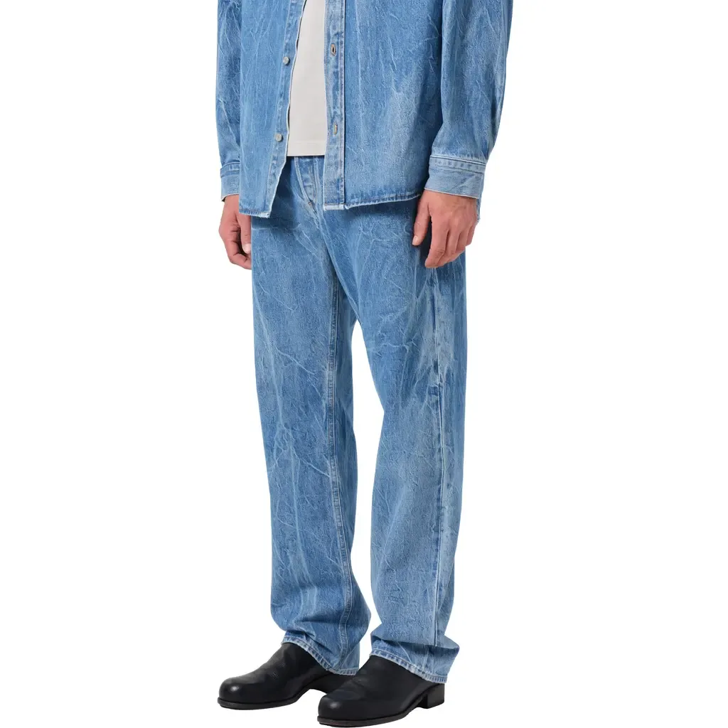 90s Mid Rise Relaxed Straight Leg Jeans by AGOLDE