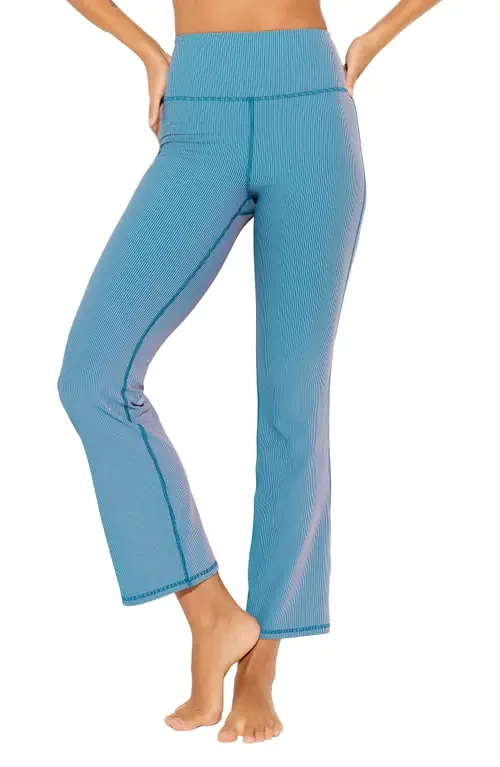 Auralight Ribbed Slim Flare Leggings by Spiritual Gangster