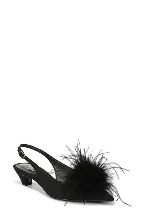 Finchfeather Slingback Pointed Toe Pump