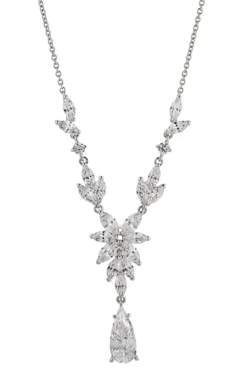 Midsommer Flower Pendant Necklace by Nadri