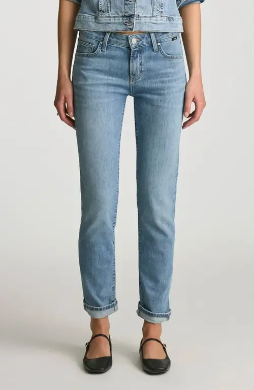 Emma Mid Rise Slim Boyfriend Jeans