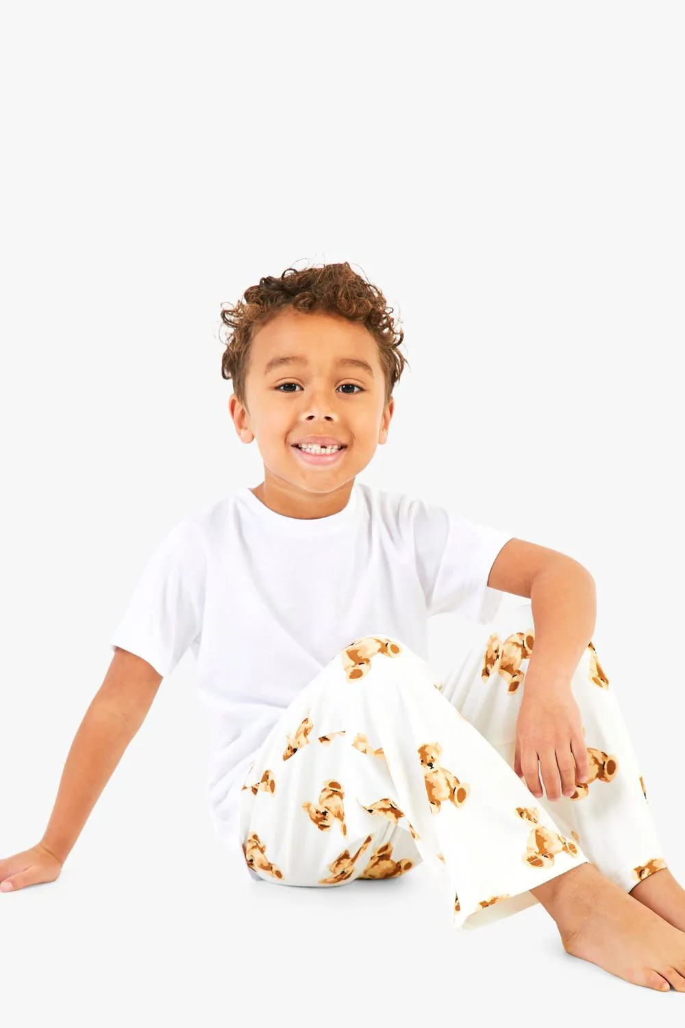 Bear Mini Me Matching Family Pjs by boohoo
