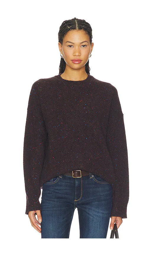 Oversized Crew Neck Sweater by La Ligne