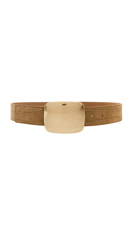 Leighton Croco Suede Belt by B-Low the Belt