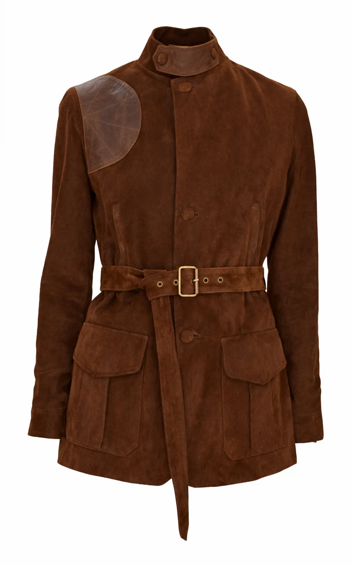 Hemingway Leather Hunter Jacket by Curatoria