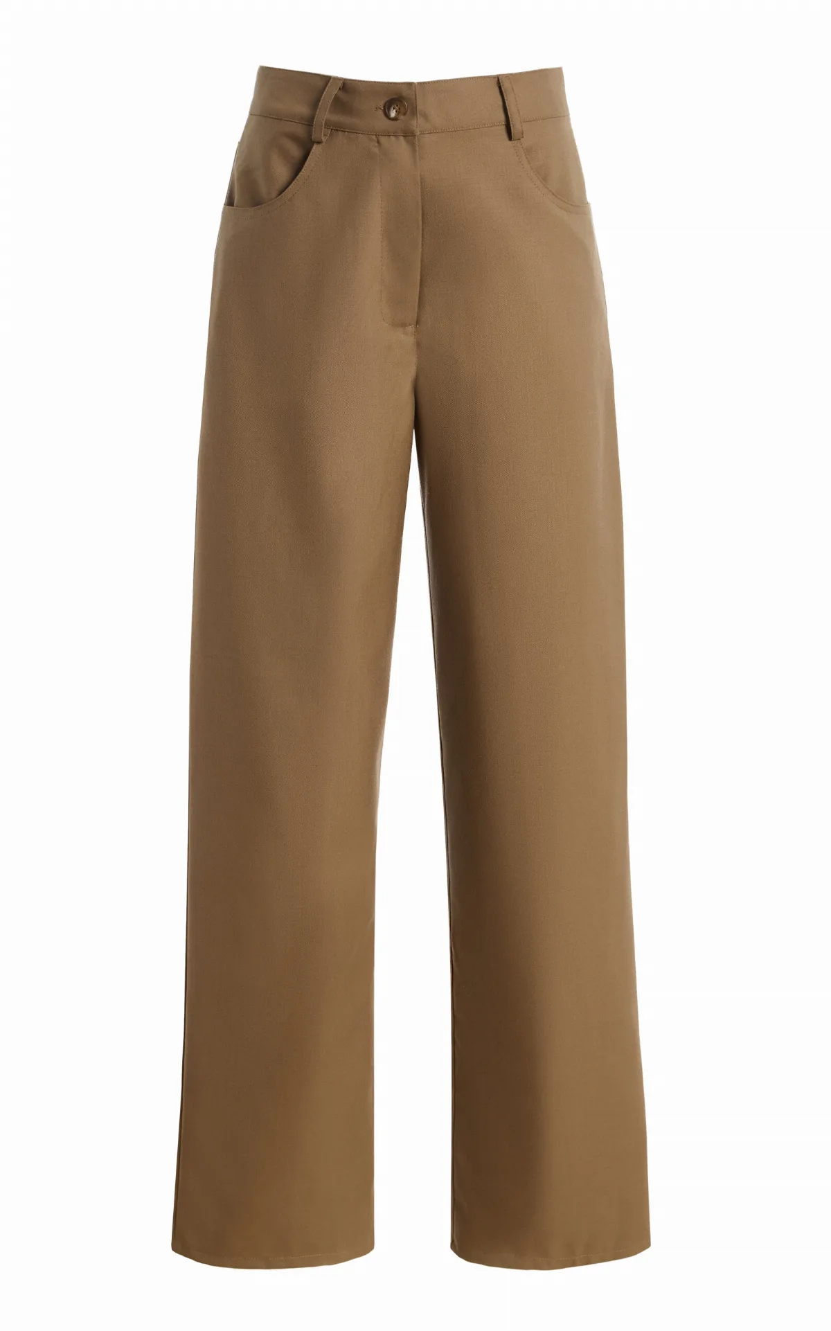 Wool Straight-Leg Jeans by SLOAN