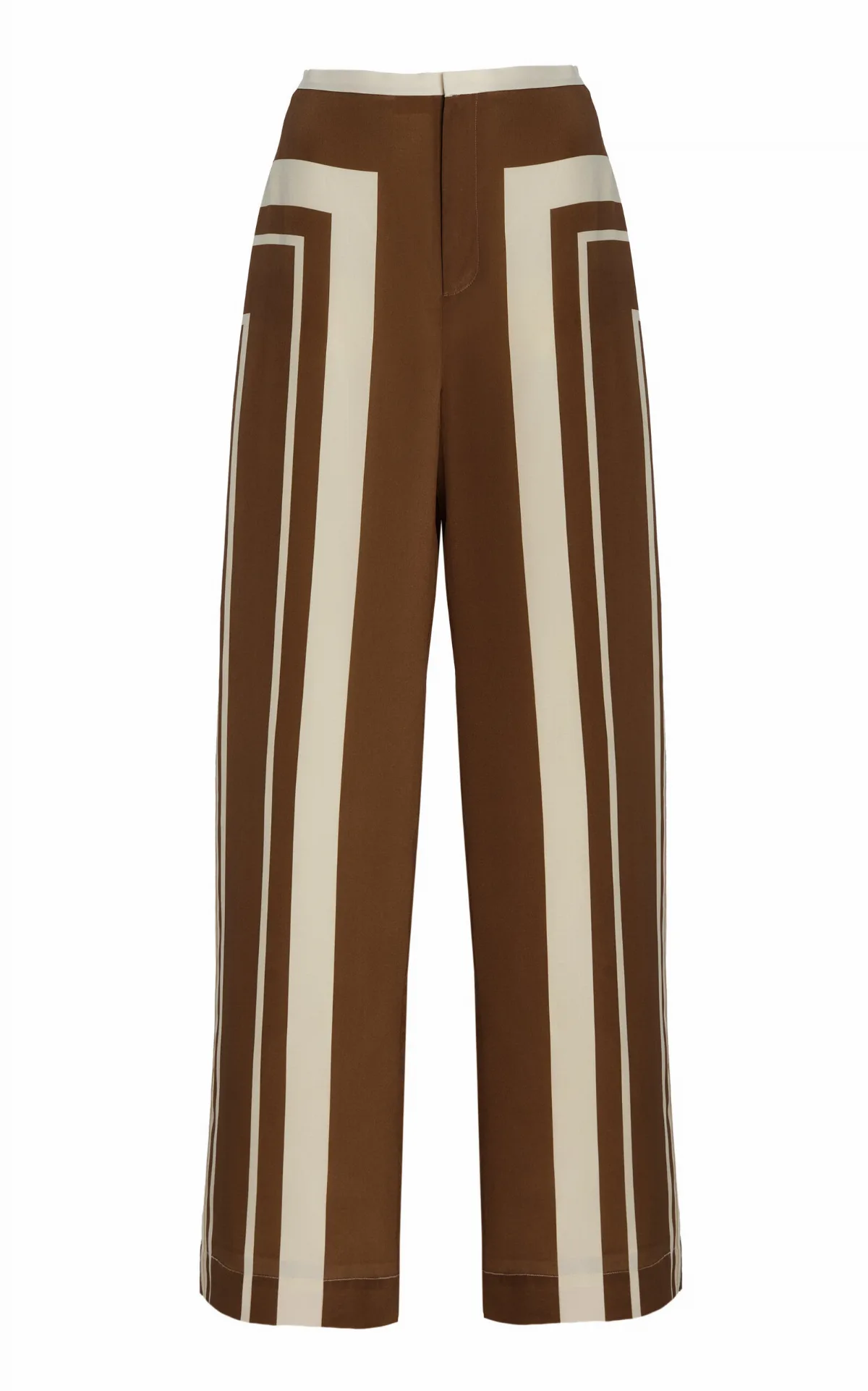 Pietra Silk Straight-Leg Pants by SIR.