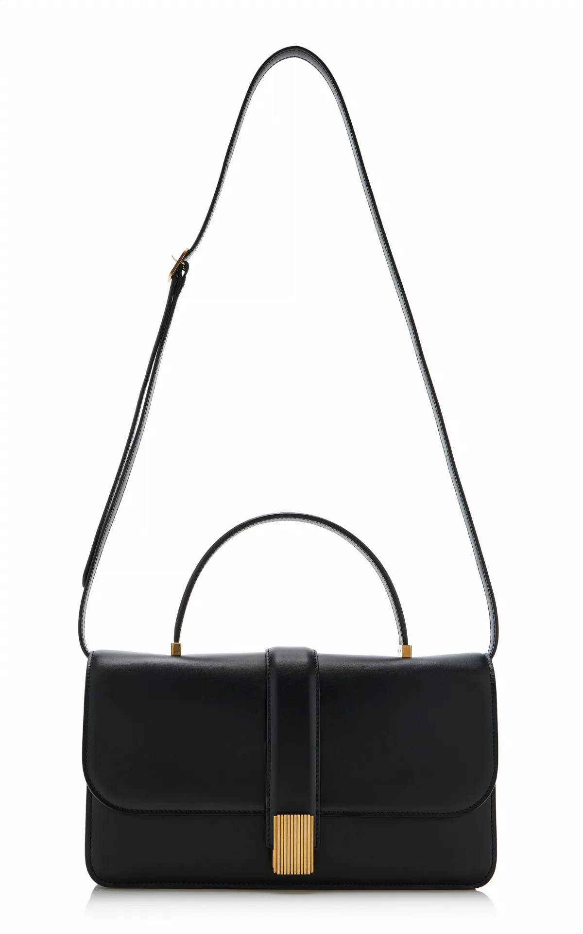 Blake Leather Top Handle Bag by Khaite