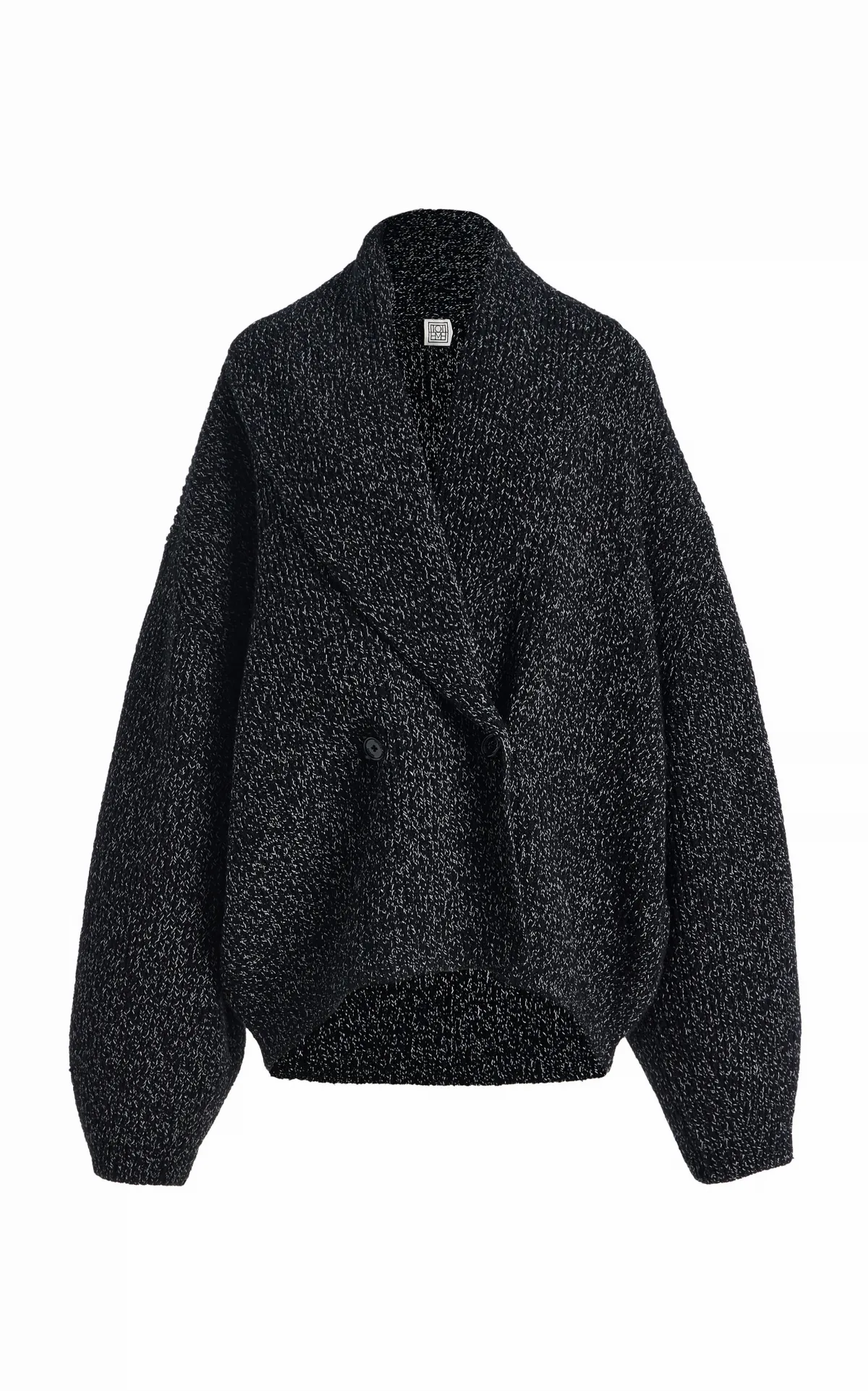 Shawl-Lapel Cashmere-Blend Cardigan by Toteme