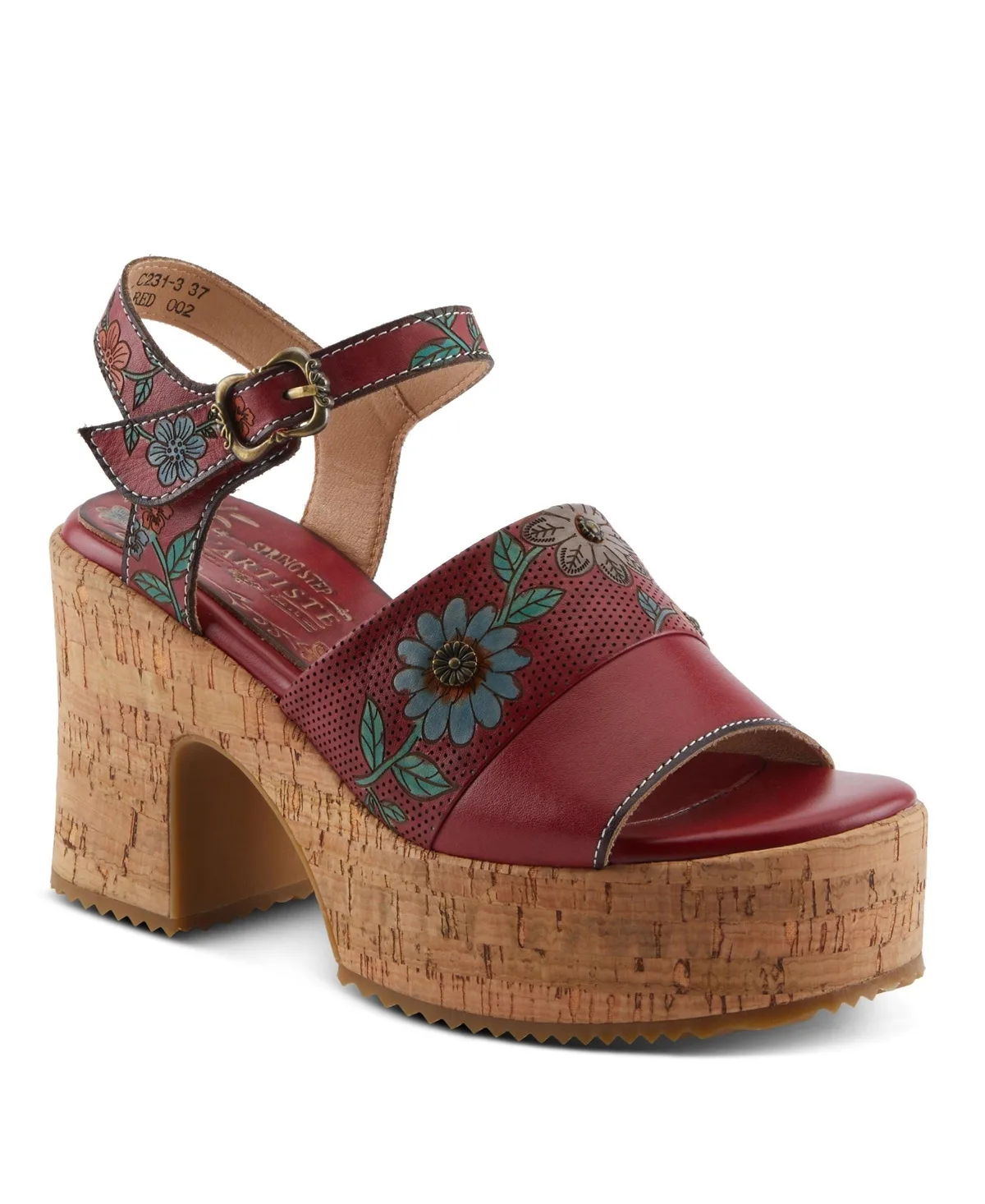 Halena Platform with Rubber Sole Sandals by L'artiste