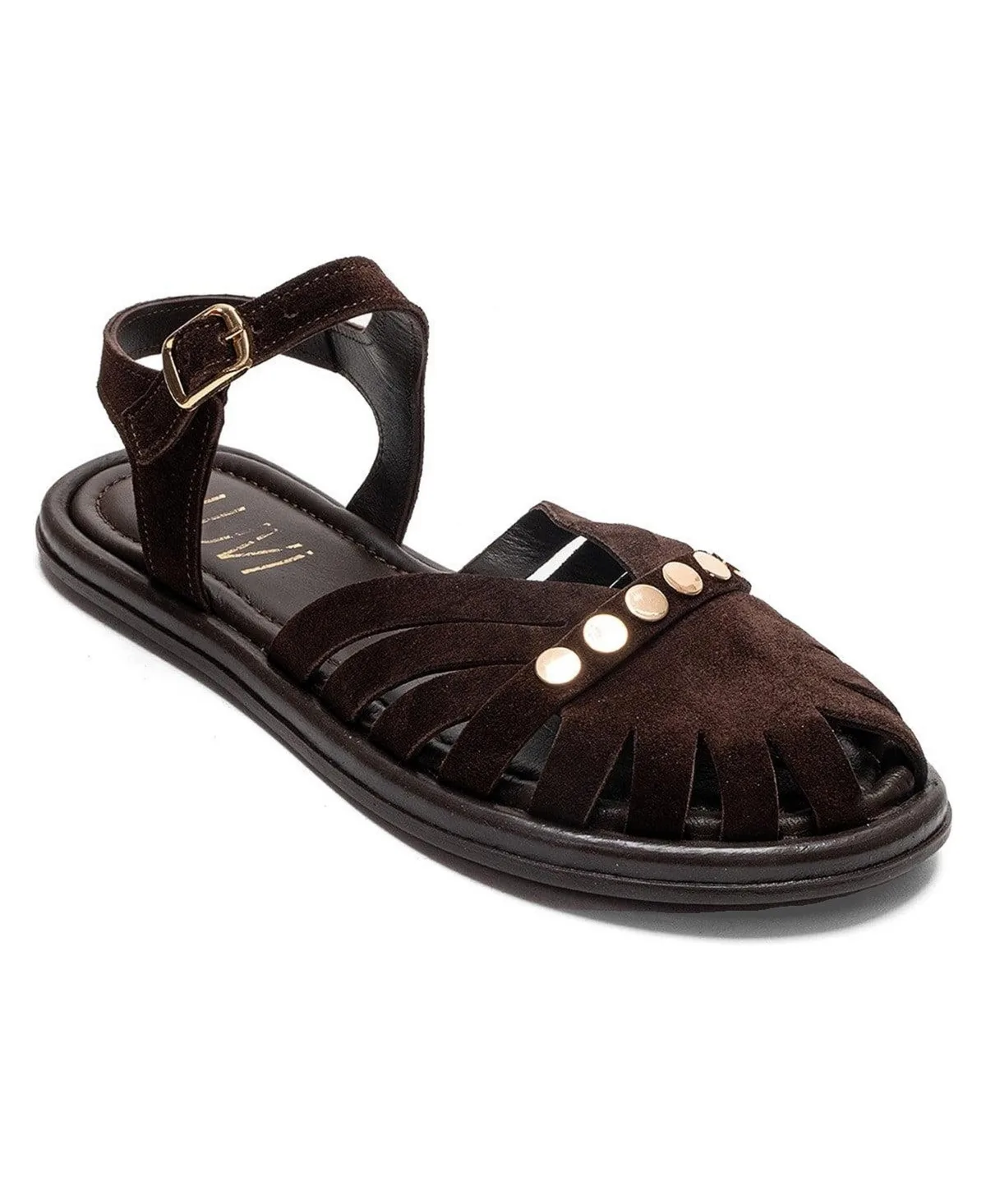 Chiela Leather Ankle Strap Sandal by Forever & Always Shoes