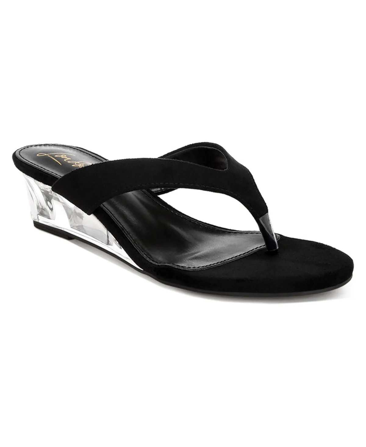 Zabila Thong Strap Heel Sandals by London Rag