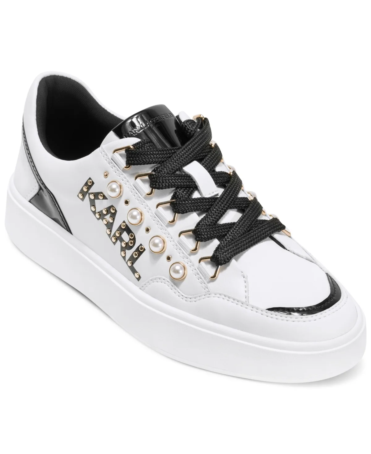 Stazie Lace-Up Sneakers by Karl Lagerfeld Paris