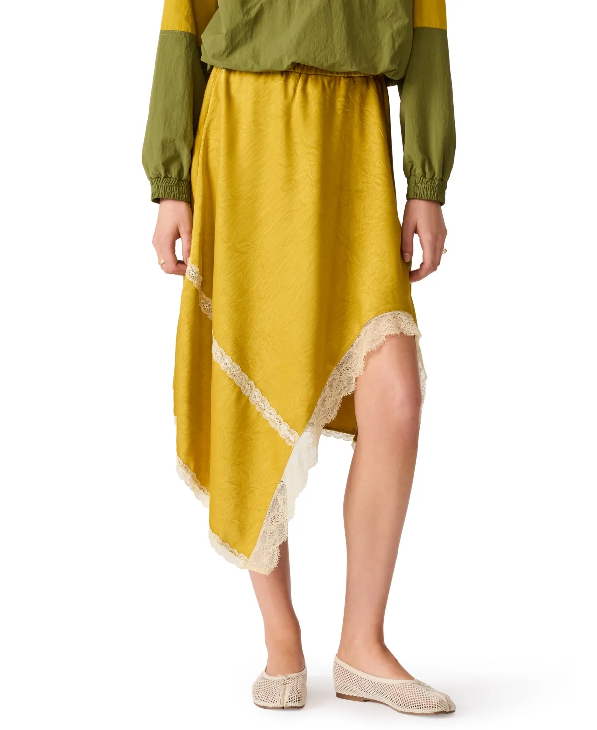 Sereena High-Low Skirt by Steve Madden