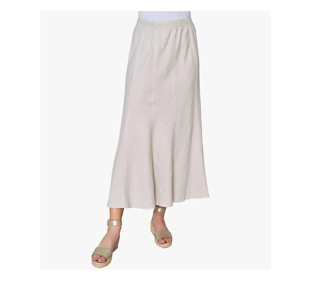 Linen on the Move Skirt by Stella Carakasi