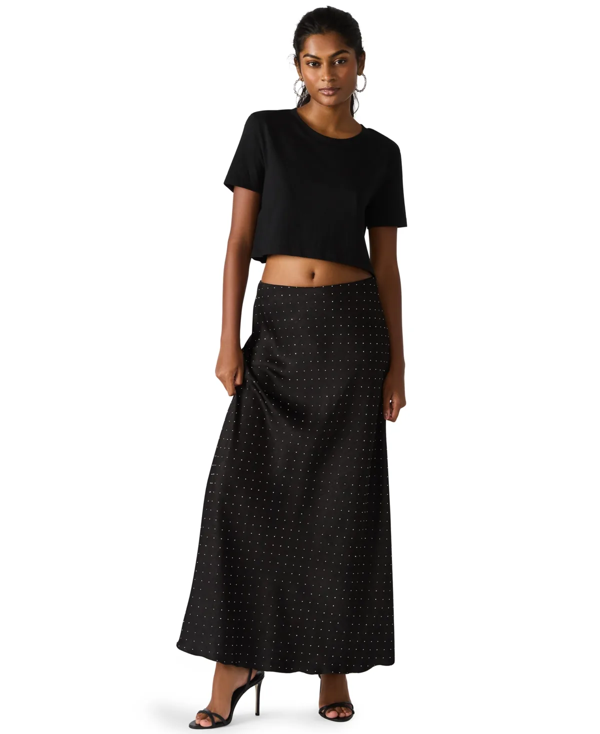 Jeanie A-Line Maxi Skirt by Steve Madden