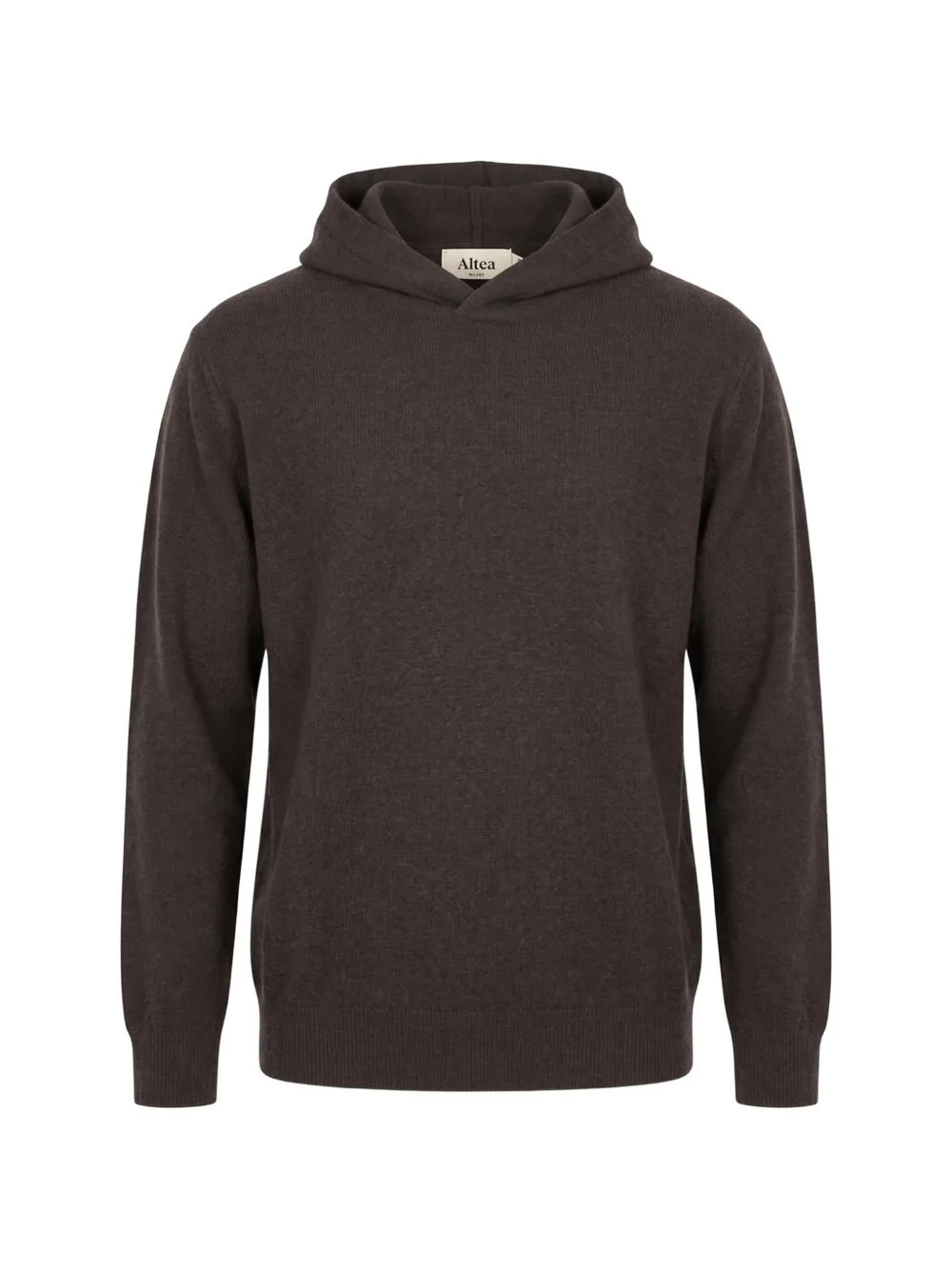 Wool Knit Hoodie by Altea