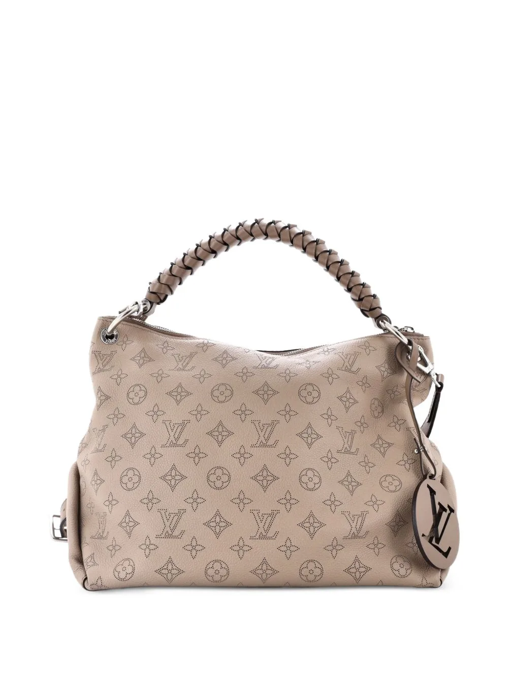 Braided Handle Beaubourg Mahina Leather mm Hobo Bag by Louis Vuitton Pre-Owned